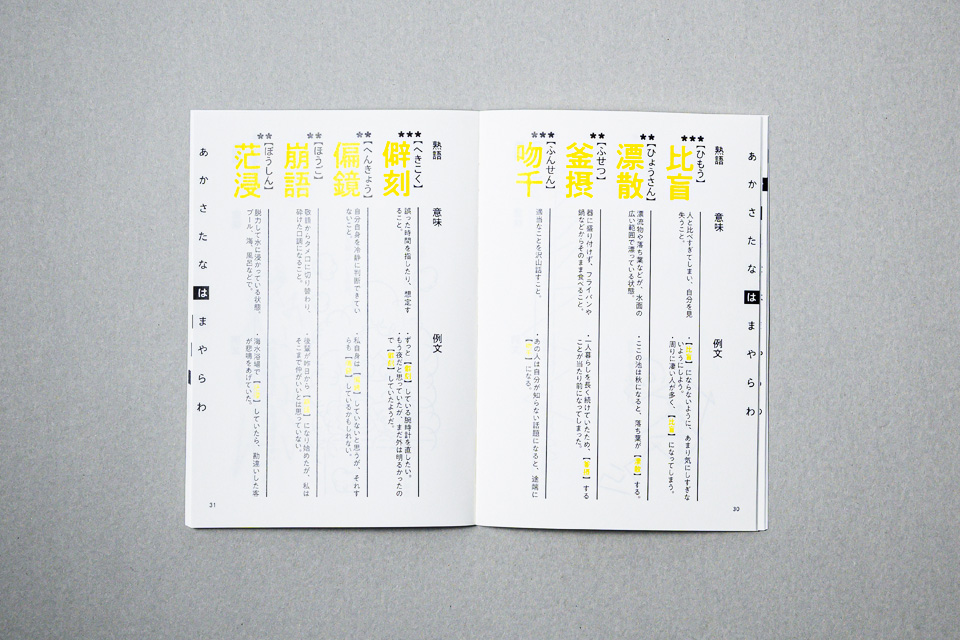 架空熟語単語帳 photo06